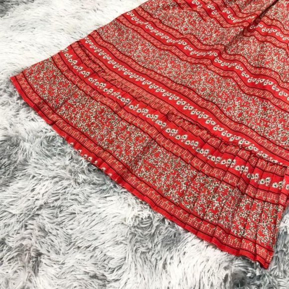 Red Floral Dress - Picture 2 of 2